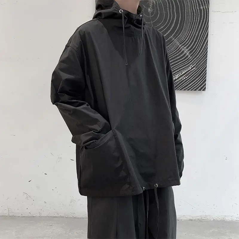 Jacket Men's Spring Autumn Korean Trend Cargo Hooded Pullover Jacket Hoodie Ins Loose All-Match Cec Large Size 2020
Jacket Men's Spring Autumn Korean Trend Cargo Hooded Pullover Jacket Hoodie Ins Loose All-Match Cec Large Size 2020