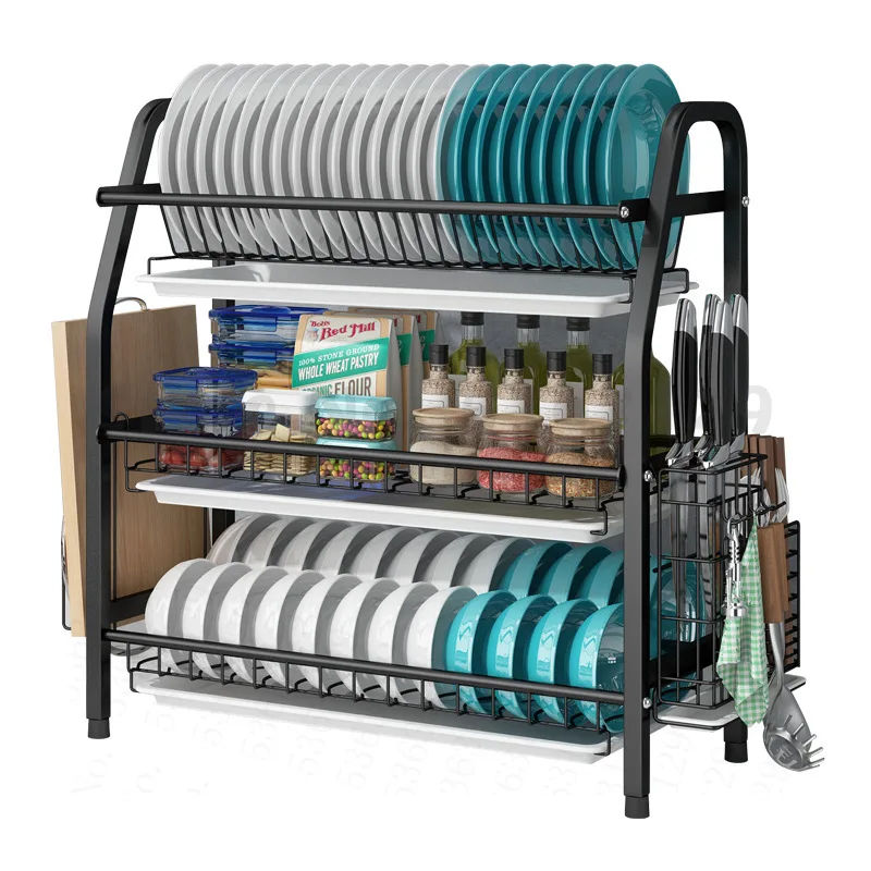 2/3 Tiers Stainless Steel Kitchen Organizer Dish Drying Rack Holder Basket Kitchen Shelf Storage Drain Rack Countertop Organizer
2/3 Tiers Stainless Steel Kitchen Organizer Dish Drying Rack Holder Basket Kitchen Shelf Storage Drain Rack Countertop Organizer