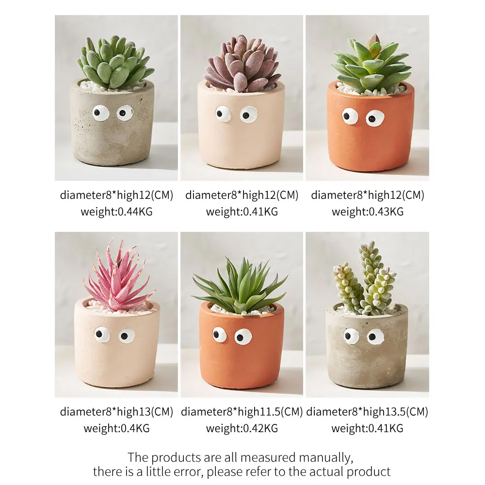 Strange Eye Vase Plant Pots Decorative Vase Planter for Outdoor Plants Flower Pots Office Decor Succulent Planter Home Decor
Strange Eye Vase Plant Pots Decorative Vase Planter for Outdoor Plants Flower Pots Office Decor Succulent Planter Home Decor