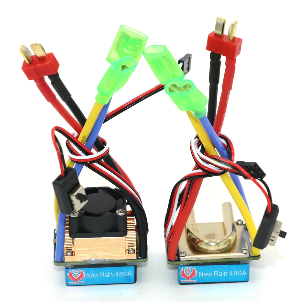 RC модель 160A / 320A / 480A ESC 380/540/775 Матовый контроллер скорости двигателя, двухрежимный регулятор, ленточный тормоз для 1:10 автомобиля, лодки
RC модель 160A / 320A / 480A ESC 380/540/775 Матовый контроллер скорости двигателя, двухрежимный регулятор, ленточный тормоз для 1:10 автомобиля, лодки