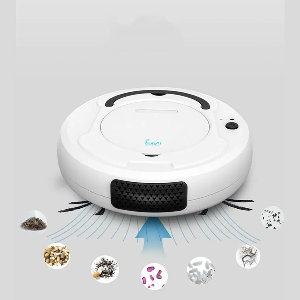 1800Pa Vacuum Cleaner Smart Robot Sweeping 3-In-1 Auto Rechargeable Dry Wet Sweeping Home Multifunctional Vacuum Cleaner
1800Pa Vacuum Cleaner Smart Robot Sweeping 3-In-1 Auto Rechargeable Dry Wet Sweeping Home Multifunctional Vacuum Cleaner