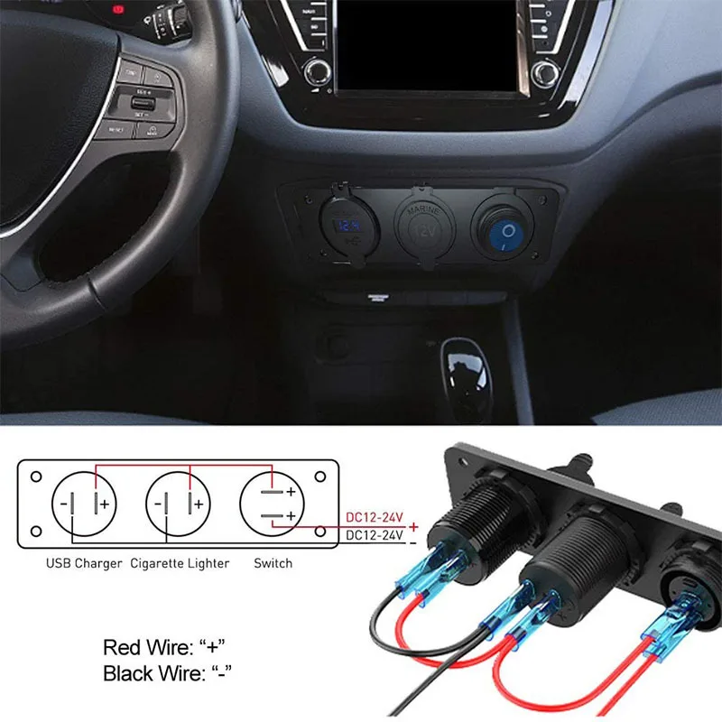 VVIP Dual Qc3.0 Cigarette Lighter Socket Distributor, 250W Waterproof 12V Dual Usb Charger Power Adapter Socket With Aluminum Du
VVIP Dual Qc3.0 Cigarette Lighter Socket Distributor, 250W Waterproof 12V Dual Usb Charger Power Adapter Socket With Aluminum Du