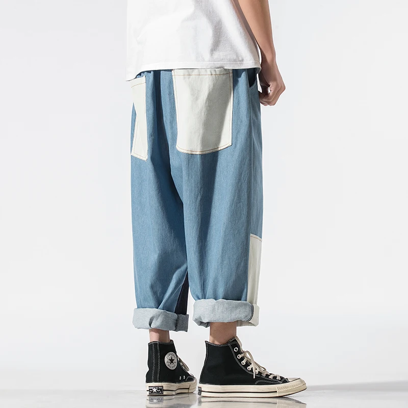Pantalones vaqueros japoneses hasta el tobillo para hombre, ropa de calle informal, Jogging, 5XL talla grande, 2021
Pantalones vaqueros japoneses hasta el tobillo para hombre, ropa de calle informal, Jogging, 5XL talla grande, 2021