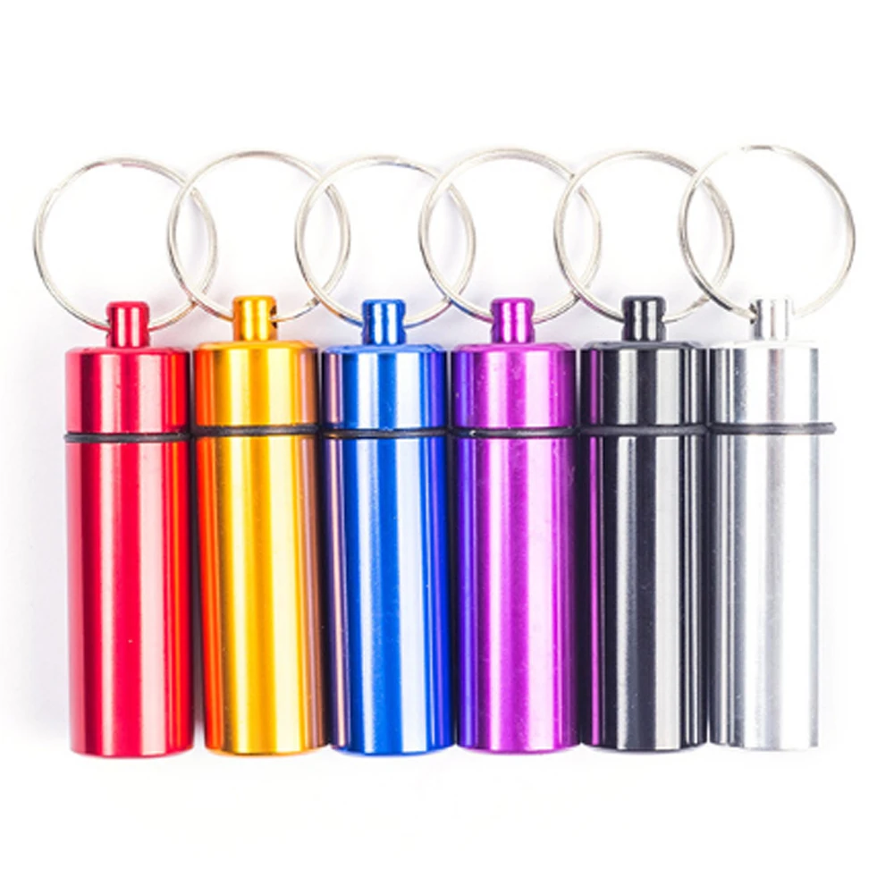 100Pcs Capsule Bottle Waterproof Smoke Tobacco Herb Storage Box Cigarette Accessories With Keychain Smoking Container Pill Case
100Pcs Capsule Bottle Waterproof Smoke Tobacco Herb Storage Box Cigarette Accessories With Keychain Smoking Container Pill Case