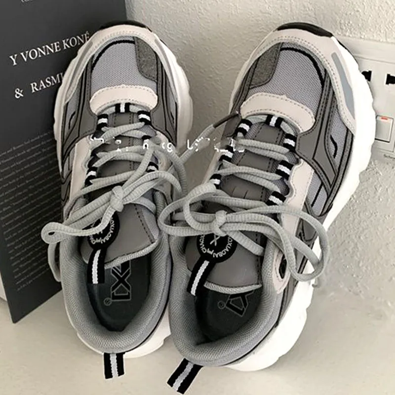 2021 New Fashion Solid Chunky Sneakers Women Spring Casual Trendy Platform Sneakers Comfortable Breathable Female Shoes
2021 New Fashion Solid Chunky Sneakers Women Spring Casual Trendy Platform Sneakers Comfortable Breathable Female Shoes