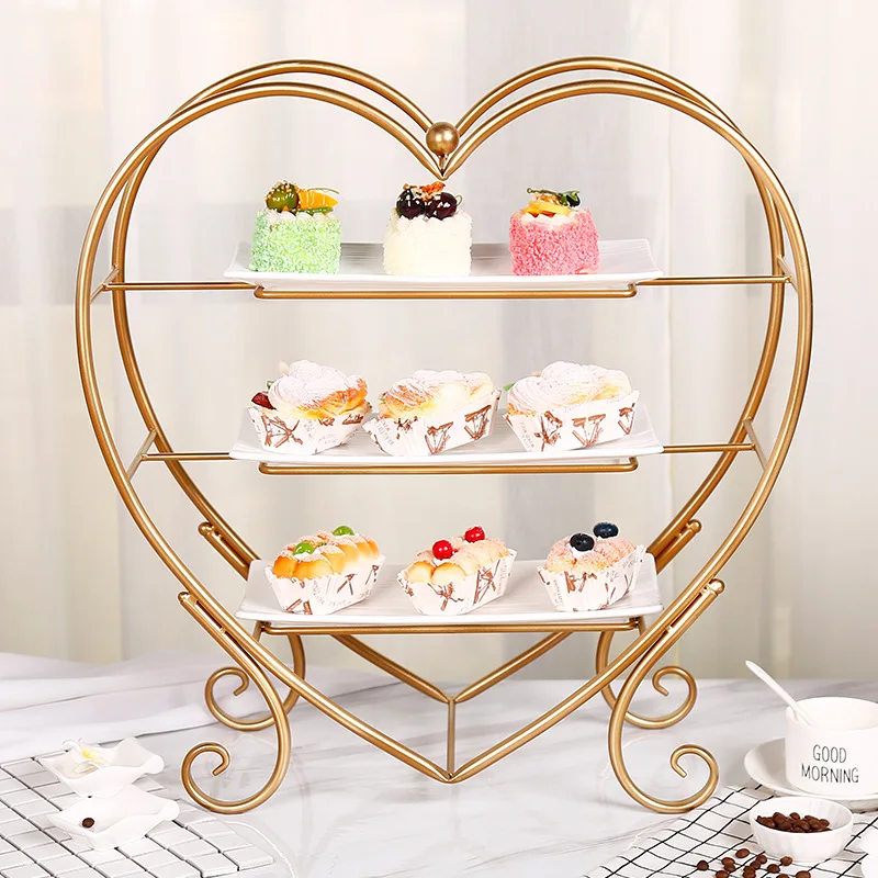 European Hotel Afternoon Tea Heart-shaped Snack Shelf Wedding Three-storey Dessert Table Restaurant Self-service Food Display
European Hotel Afternoon Tea Heart-shaped Snack Shelf Wedding Three-storey Dessert Table Restaurant Self-service Food Display