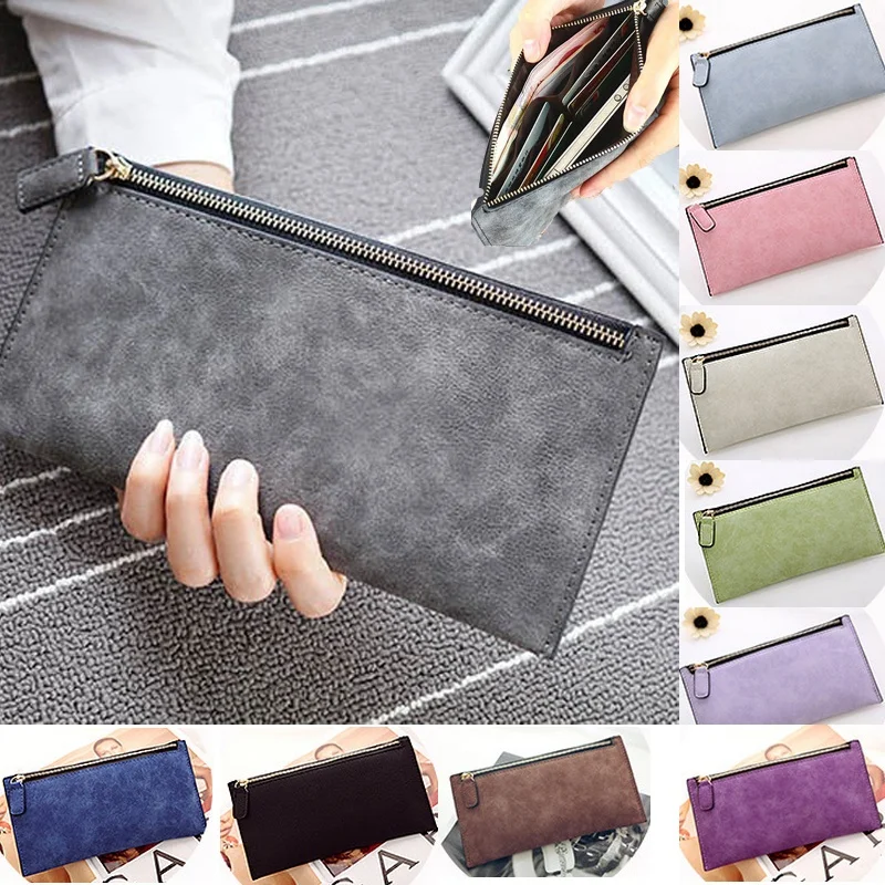 Women Purse Wallet Vintage Card Phone Storage Bag Long PU Leather Wallets Zipper Handbag SEC88
Women Purse Wallet Vintage Card Phone Storage Bag Long PU Leather Wallets Zipper Handbag SEC88