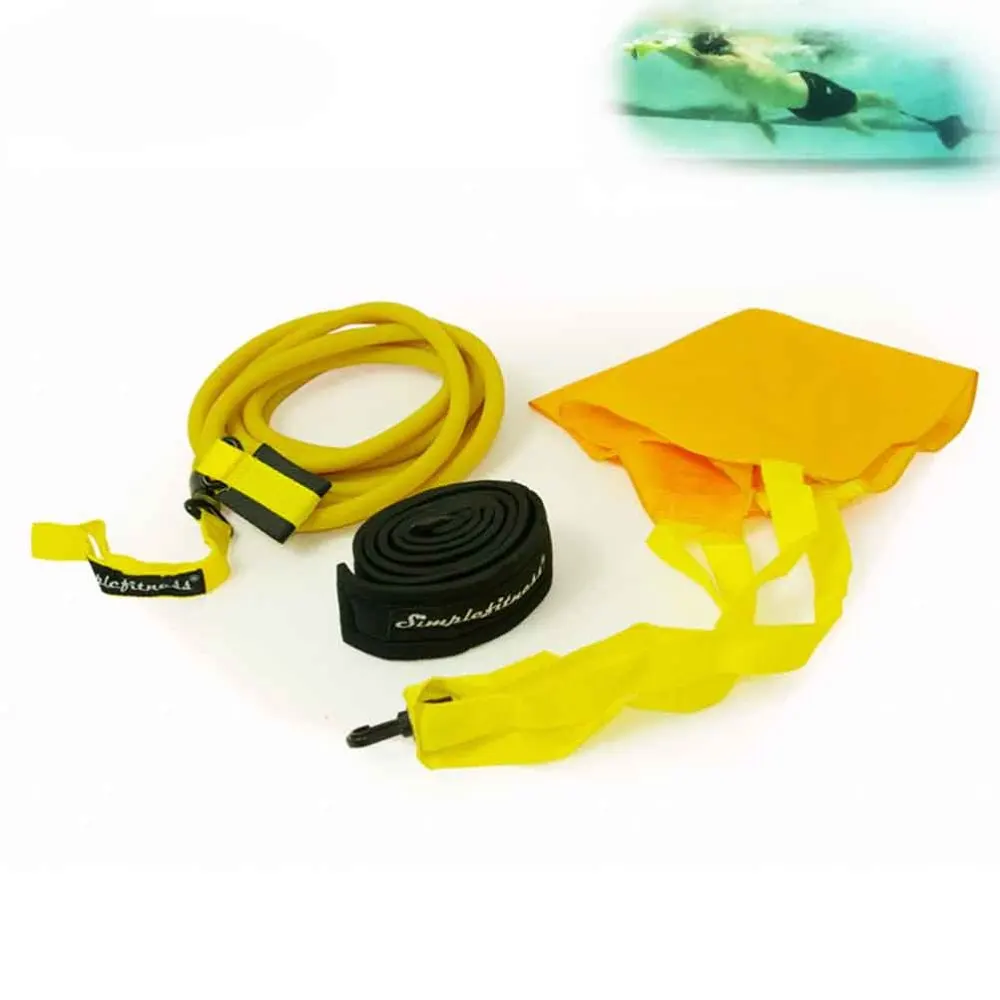 1 Set Latex Swim Parachute Set Swimming Strength Training Resistance Belt Swim Training Accessories with Drag Parachute
1 Set Latex Swim Parachute Set Swimming Strength Training Resistance Belt Swim Training Accessories with Drag Parachute