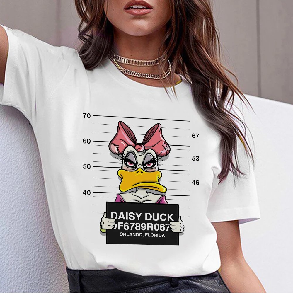 Disney Daisy Duck Cartoon Harajuku Tshirt Womens Clothing Round Neck Top For Ladies Graphic Tee Summer Fashion Shirt Branded
Disney Daisy Duck Cartoon Harajuku Tshirt Womens Clothing Round Neck Top For Ladies Graphic Tee Summer Fashion Shirt Branded