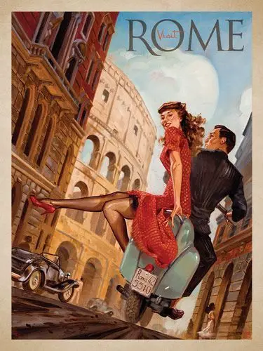Vintage Retro Rome, Italy Travel Photo SILK POSTER Decorative Wall painting 24x36inch
Vintage Retro Rome, Italy Travel Photo SILK POSTER Decorative Wall painting 24x36inch