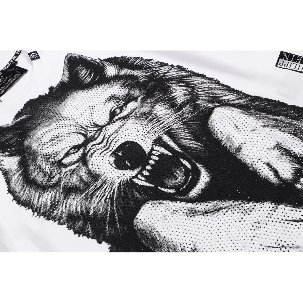 Philipp Plein PP Top Fashion Short Sleeve Casual Wolf Short Sleeve Cotton Breathable Crew Neck T
Philipp Plein PP Top Fashion Short Sleeve Casual Wolf Short Sleeve Cotton Breathable Crew Neck T