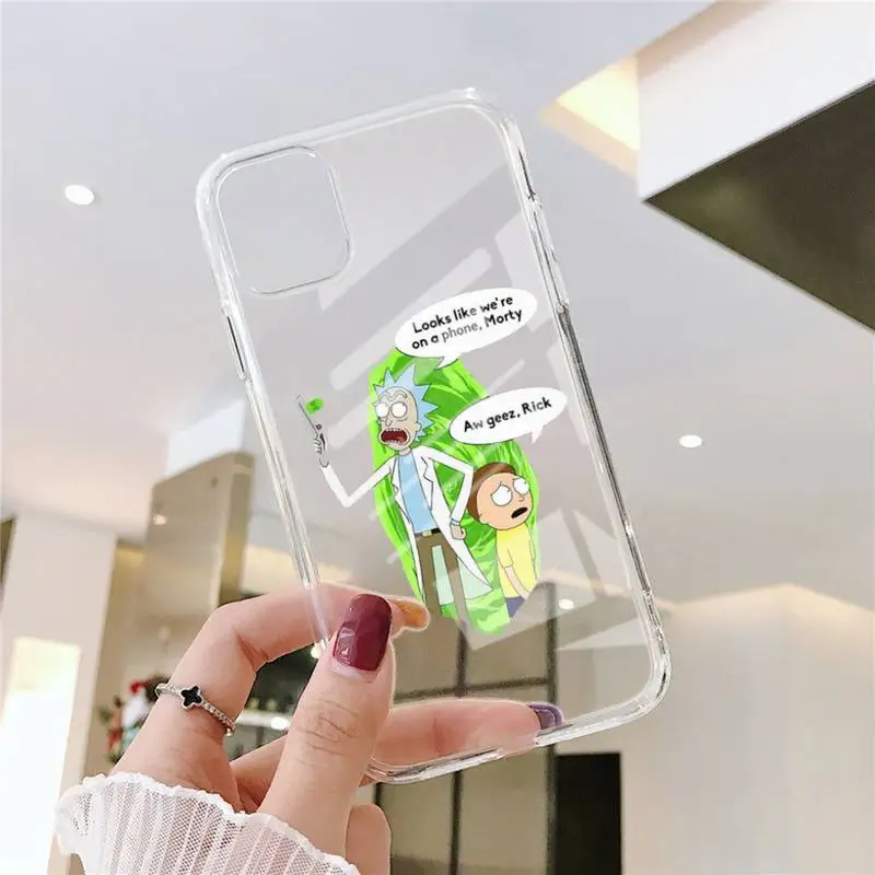 Rioks And Morties Phone Case Transparent Case For Iphone 6 6s 7 8 Plus XR X XS 11 12 Pro Max
Rioks And Morties Phone Case Transparent Case For Iphone 6 6s 7 8 Plus XR X XS 11 12 Pro Max