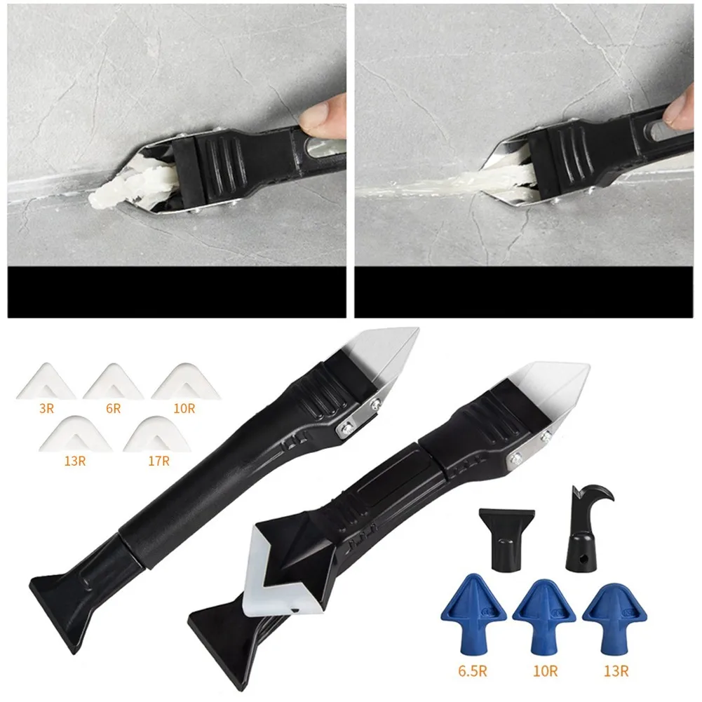 1 Set Removal Residue Scraper Kit Silicone Caulking Tool Floor Silicone Sealant Replace
1 Set Removal Residue Scraper Kit Silicone Caulking Tool Floor Silicone Sealant Replace