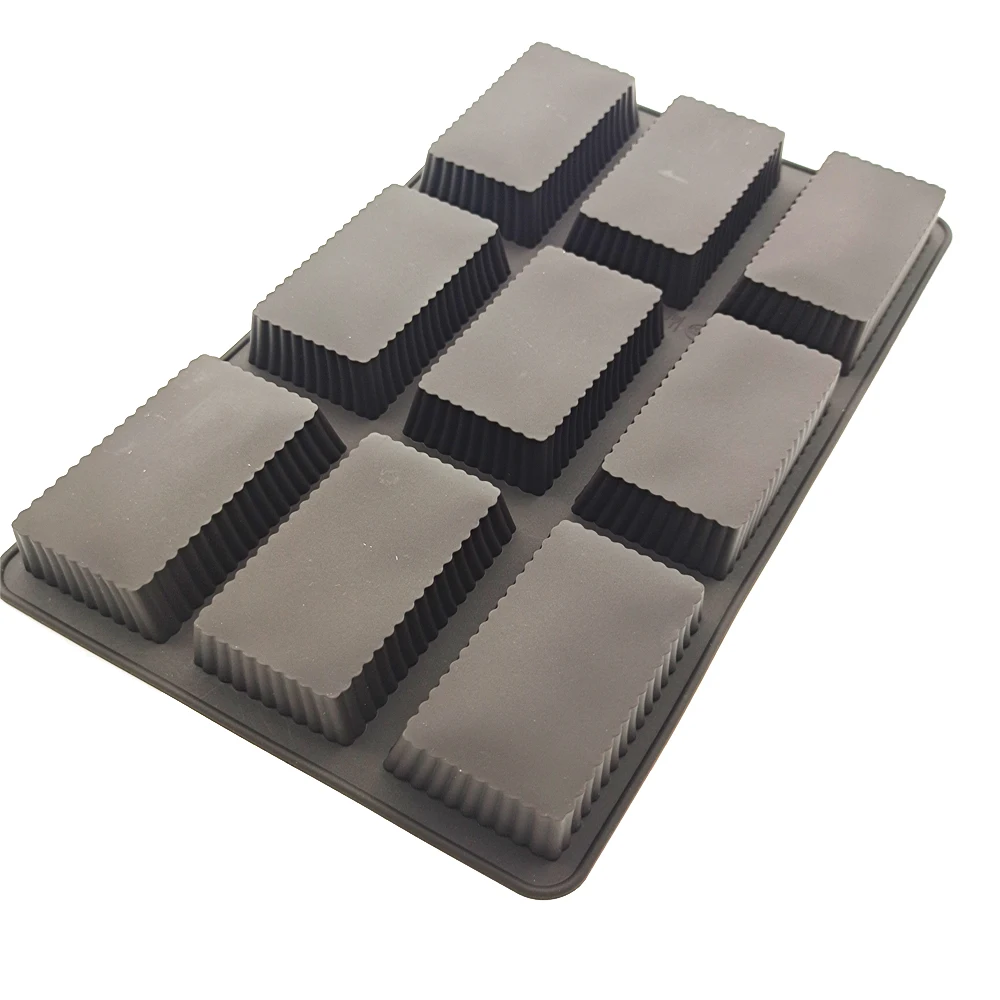 Food Grade Silicone 9 Holes Rectangular Muffin Cup Baking Mold Bread Chocolate Mould Wholesale
Food Grade Silicone 9 Holes Rectangular Muffin Cup Baking Mold Bread Chocolate Mould Wholesale