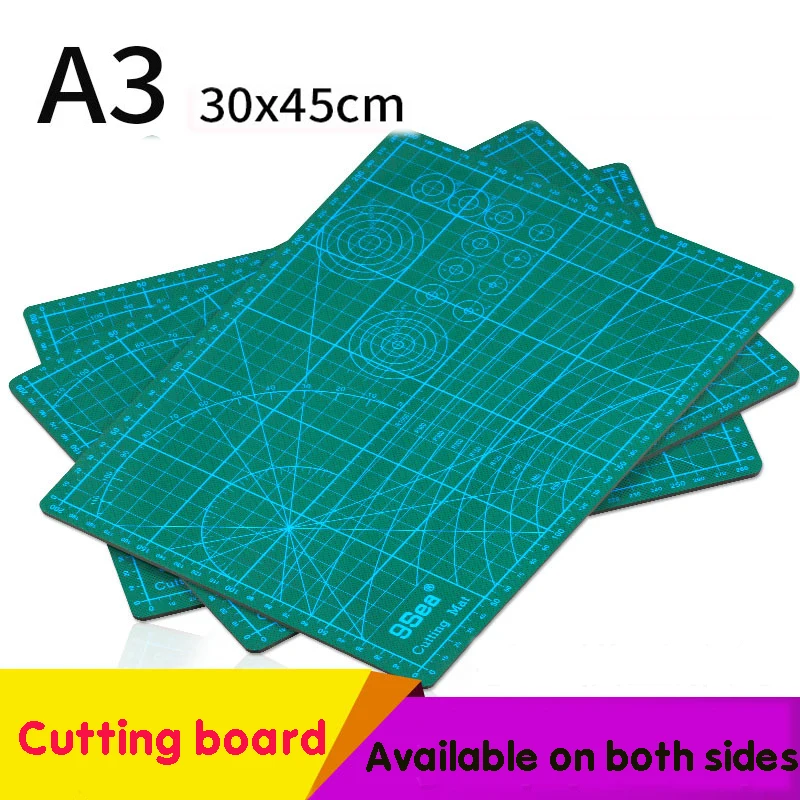 Pvc Cutting Pad A3 A4 Rectangular Grid Line Diy Model Tool Board Pad Tool Fabric Leather Paper Model Self-healing Cutting Board
Pvc Cutting Pad A3 A4 Rectangular Grid Line Diy Model Tool Board Pad Tool Fabric Leather Paper Model Self-healing Cutting Board