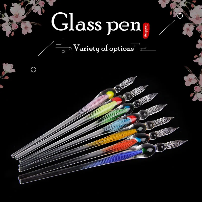 3 Pcs/Set Vintage Handmade Dip Pen 3D Jellyfish Crystal Glass Pen With Ink Set Gifts Box Writing Drawing Stationery Art Supplies
3 Pcs/Set Vintage Handmade Dip Pen 3D Jellyfish Crystal Glass Pen With Ink Set Gifts Box Writing Drawing Stationery Art Supplies