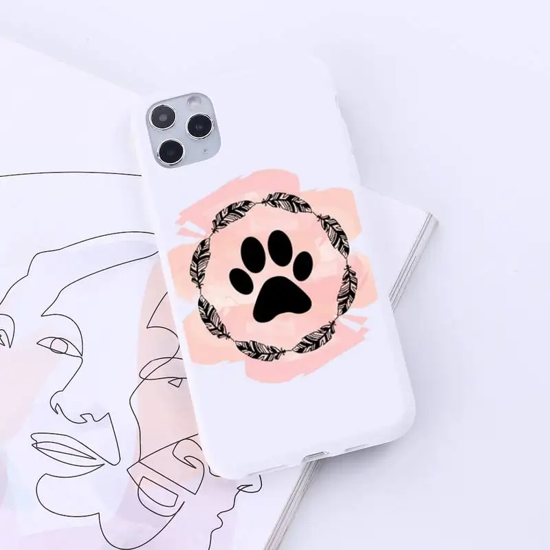 Cat Dog Paw Animal Phone Case Candy Color for iPhone 6 7 8 11 12 s mini pro X XS XR MAX Plus
Cat Dog Paw Animal Phone Case Candy Color for iPhone 6 7 8 11 12 s mini pro X XS XR MAX Plus