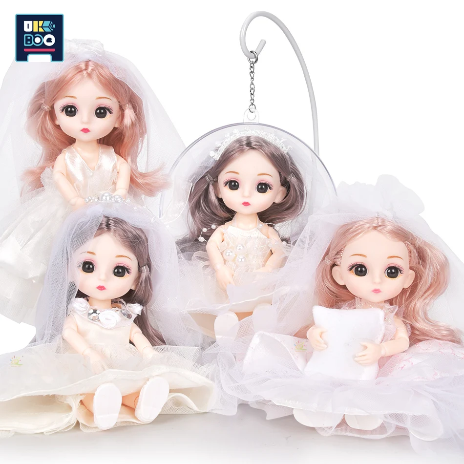 UKBOO 6 дюймов 13 подвижный модный реалистичный составной кукла, обнаженное тело свадебное платье Одежда для куклы Фигурки игрушки для детей, п... 
UKBOO 6 дюймов 13 подвижный модный реалистичный составной кукла, обнаженное тело свадебное платье Одежда для куклы Фигурки игрушки для детей, п...