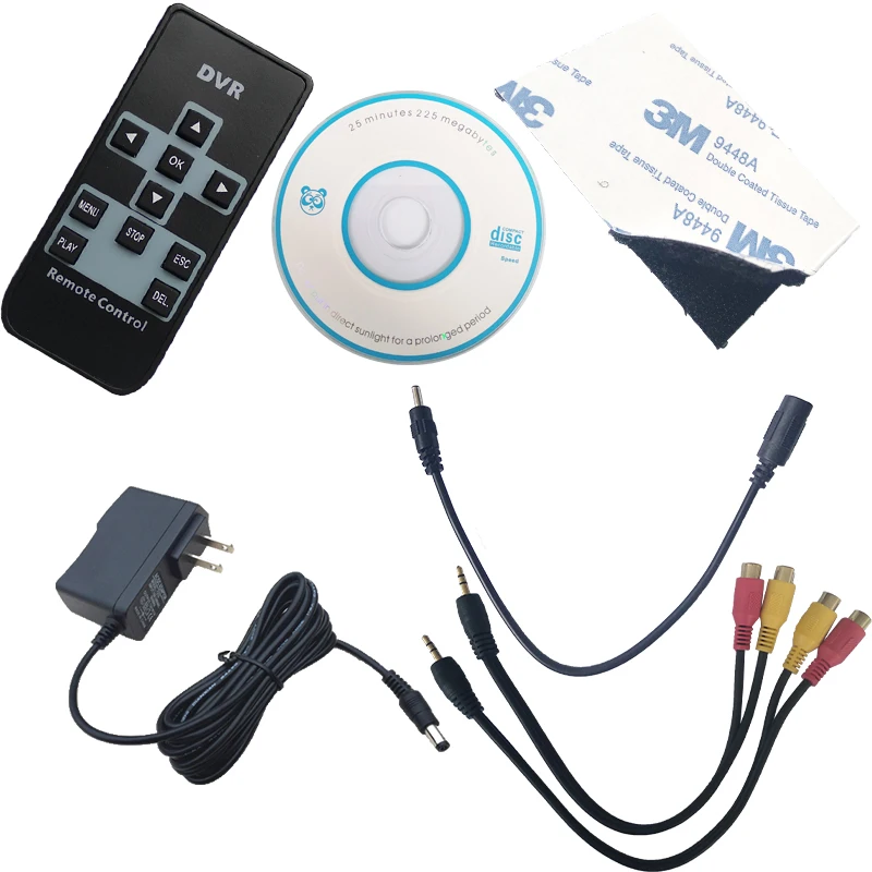 One-way Vehicle Video Recorder One-way Plug-in SD Card DVR CVBS Analog AV Signal Recording Storage and Playback Video Recorder
One-way Vehicle Video Recorder One-way Plug-in SD Card DVR CVBS Analog AV Signal Recording Storage and Playback Video Recorder