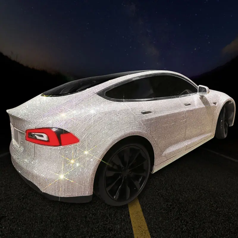 Car Decoration Stickers Colorful Rhinestone White Crystal Car Bling Sparking Sticker DIY
Car Decoration Stickers Colorful Rhinestone White Crystal Car Bling Sparking Sticker DIY