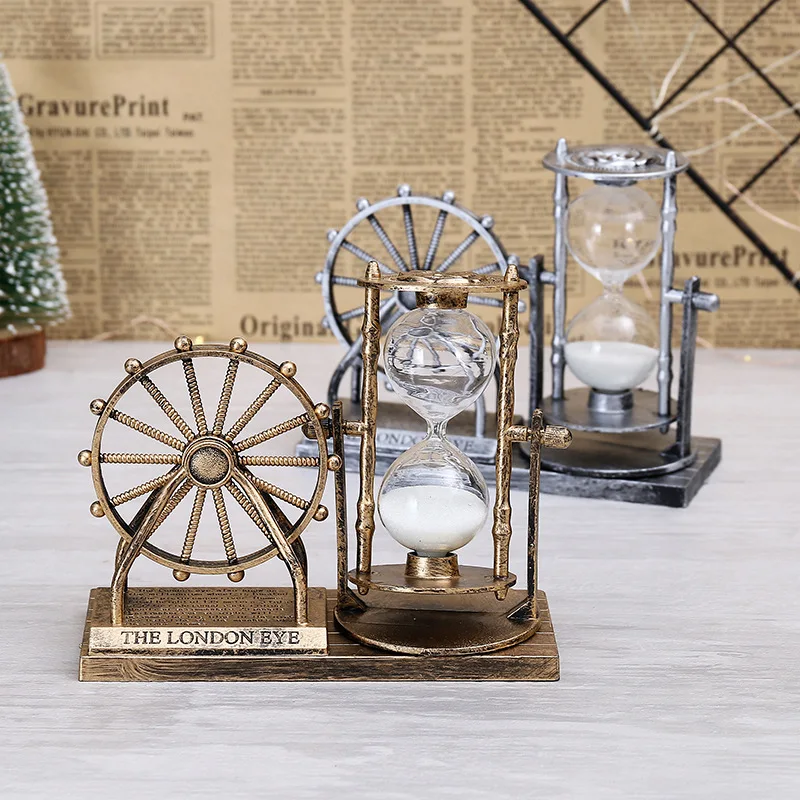 New Retro Ferris Wheel Quicksand Hourglass Accessories Student Day Gift Nostalgic Home Decoration Ornaments And Crafts
New Retro Ferris Wheel Quicksand Hourglass Accessories Student Day Gift Nostalgic Home Decoration Ornaments And Crafts