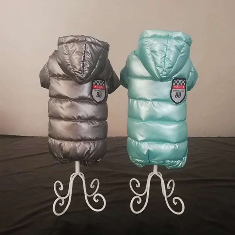 Windproof Pet Warm Clothes 4-legged Down Cotton-padded Coat Dog Winter Costume Hooded Jacket French Bulldog Puppy Clothes
Windproof Pet Warm Clothes 4-legged Down Cotton-padded Coat Dog Winter Costume Hooded Jacket French Bulldog Puppy Clothes