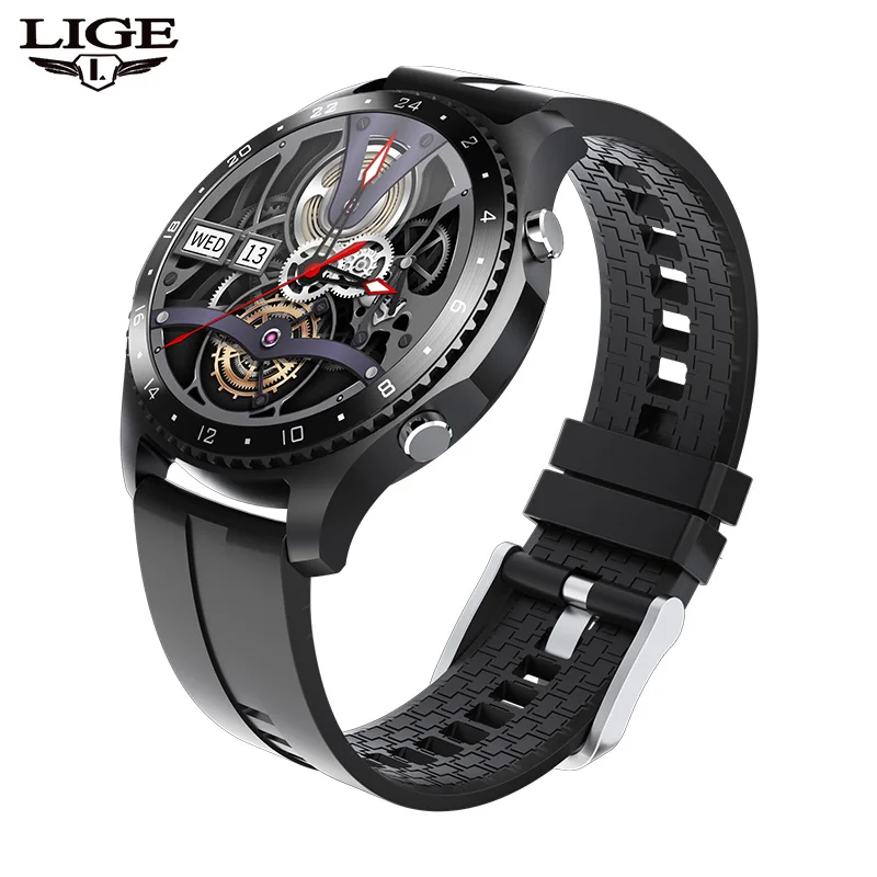 LIGE2020 New Men's Smart Watch Sports sleep Heart rate Blood pressure Information reminder Call answering Waterproof watch
LIGE2020 New Men's Smart Watch Sports sleep Heart rate Blood pressure Information reminder Call answering Waterproof watch