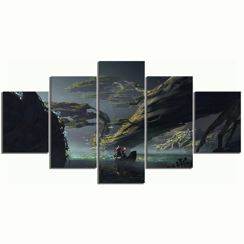 Modular Pictures Canvas Wall Art Paintings 5 Panel God Of War Game Scene Printed Poster Home Decoration Living Room Framework
Modular Pictures Canvas Wall Art Paintings 5 Panel God Of War Game Scene Printed Poster Home Decoration Living Room Framework