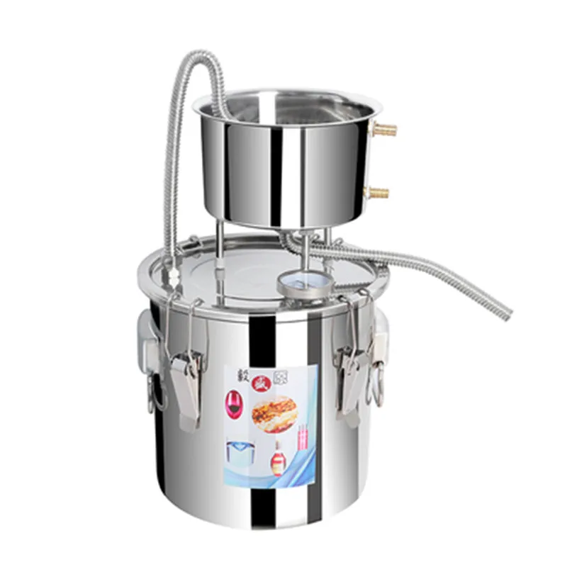 XMT-HOME alcohol liquor spirits distillers wine making brandy liquor wine fermentation distillation 2 in 1 10L 1set
XMT-HOME alcohol liquor spirits distillers wine making brandy liquor wine fermentation distillation 2 in 1 10L 1set