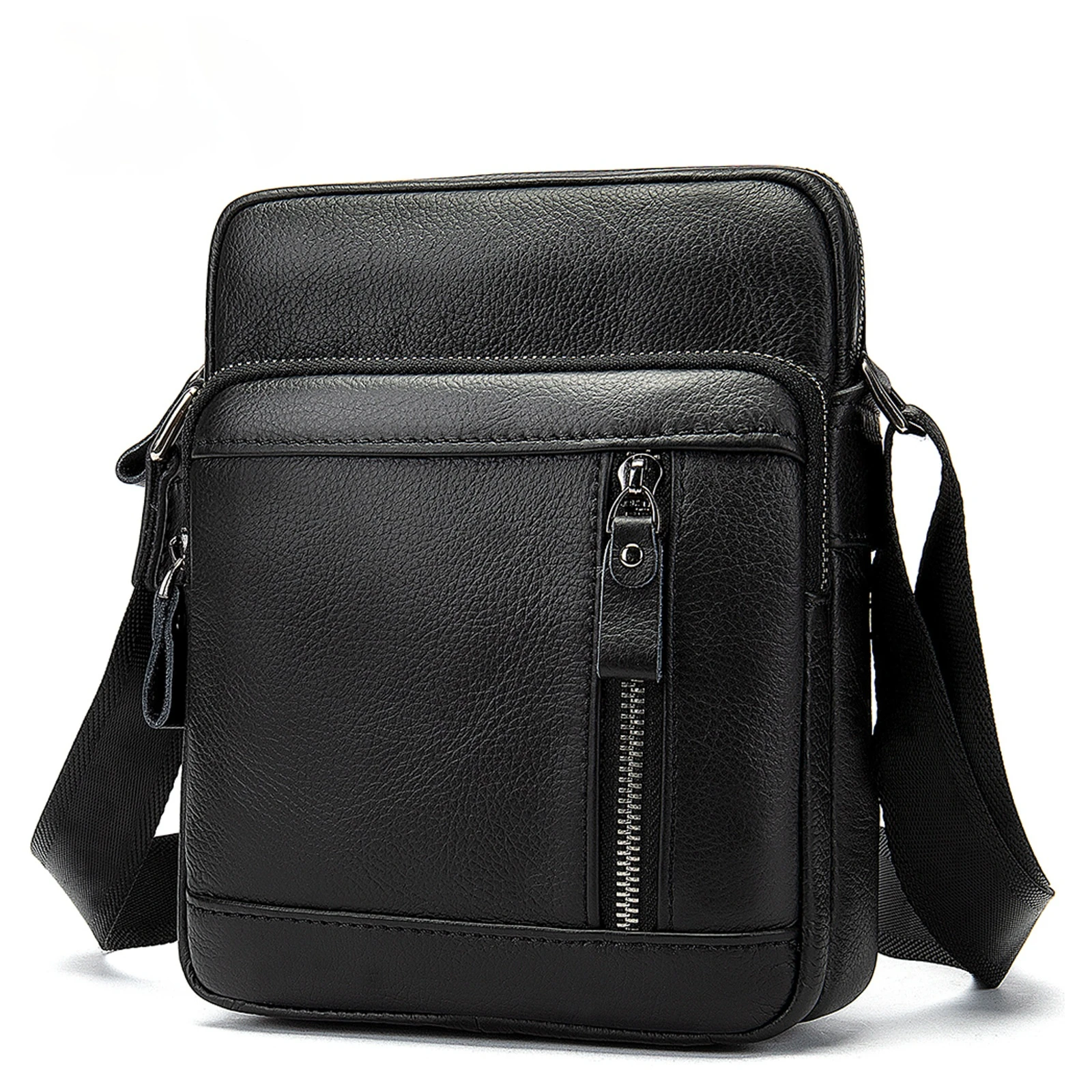 Genuine Leather Men's Shoulder Messenger Bag Casual Balck Business Luxury Male Handbags Fashion Small Crossbody Bag for Man 2021
Genuine Leather Men's Shoulder Messenger Bag Casual Balck Business Luxury Male Handbags Fashion Small Crossbody Bag for Man 2021
