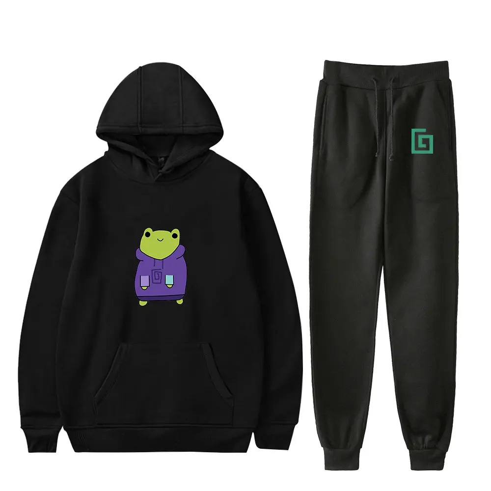 Karl Jacobs Frog Two Piece Set Women/Men Long Sleeve Hoodies+Jogger Pants Hot Sale Casual Trendy Christmas Present Clothes
Karl Jacobs Frog Two Piece Set Women/Men Long Sleeve Hoodies+Jogger Pants Hot Sale Casual Trendy Christmas Present Clothes