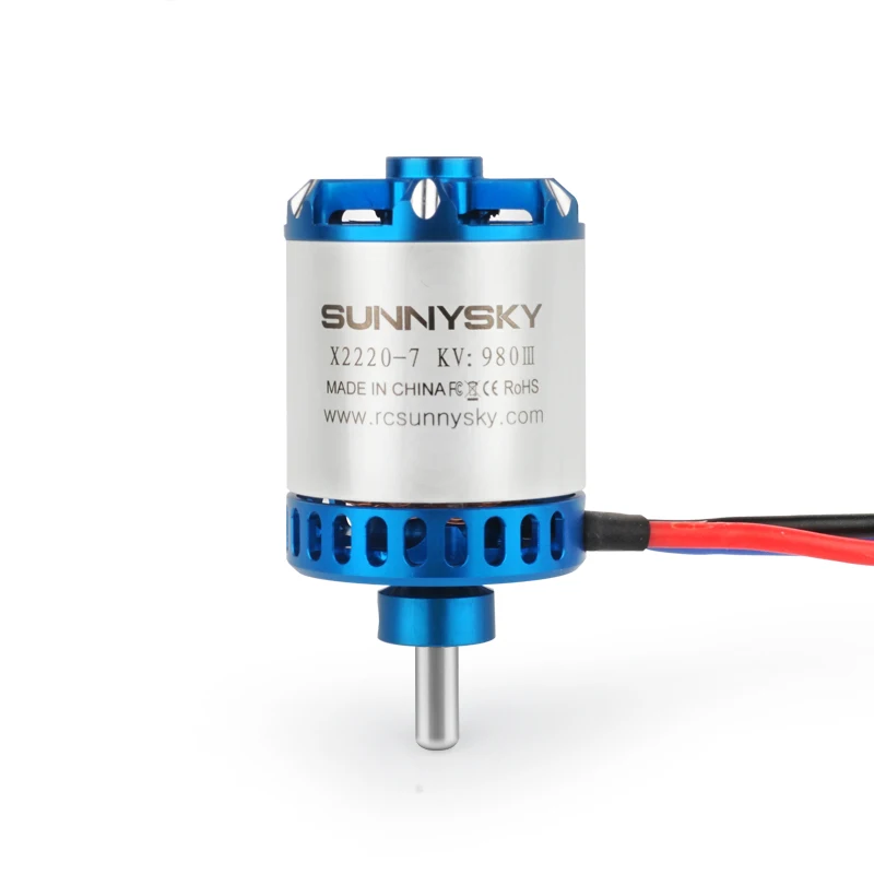 Sunnysky Brushless Motor X2220 III X2220-III KV980 KV1150 KV1400 KV2200 3S Outrunner Designed for Fixed Wing 3D 3A Glider
Sunnysky Brushless Motor X2220 III X2220-III KV980 KV1150 KV1400 KV2200 3S Outrunner Designed for Fixed Wing 3D 3A Glider