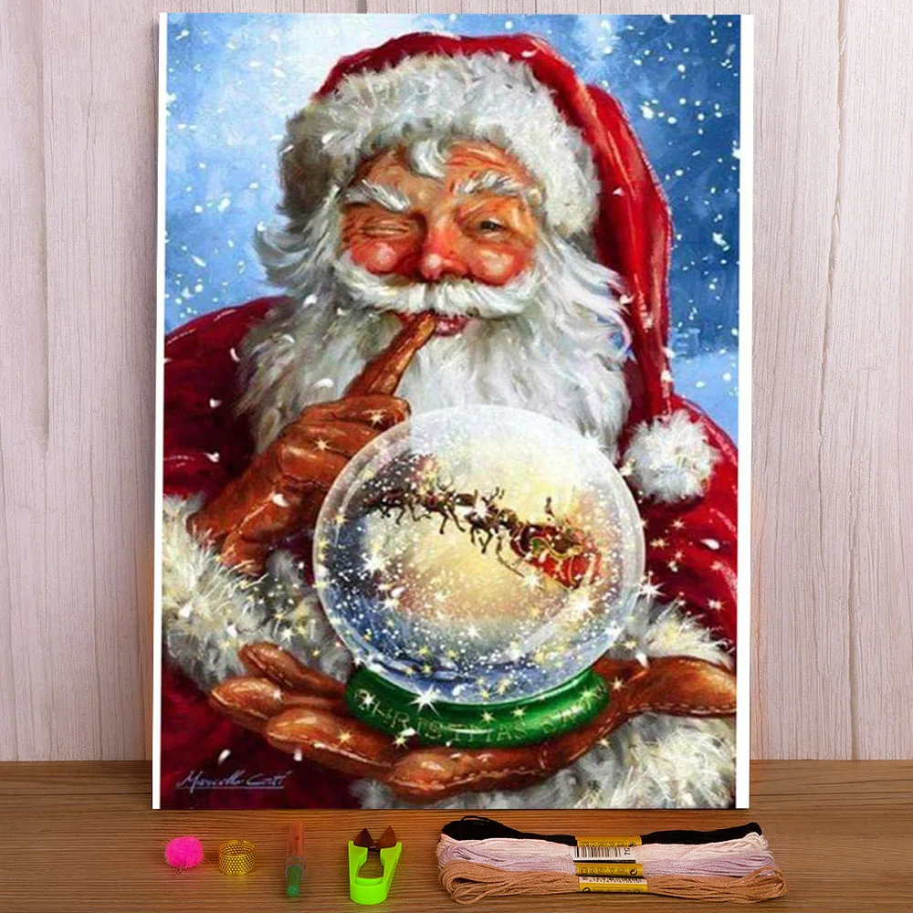 Christmas Snowball Pre-Printed 11CT Cross Stitch Embroidery Full Kit DMC Threads Sewing Hobby Handmade Handicraft Decor
Christmas Snowball Pre-Printed 11CT Cross Stitch Embroidery Full Kit DMC Threads Sewing Hobby Handmade Handicraft Decor