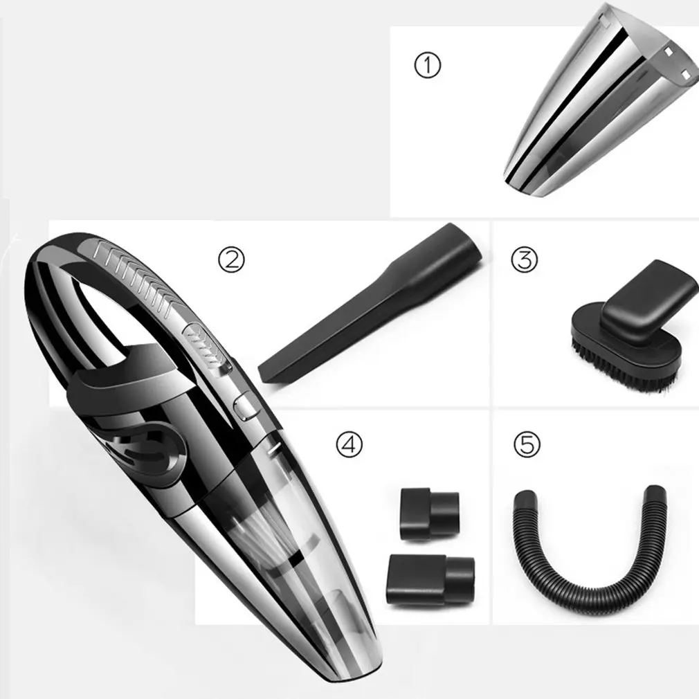 USB Portable Car Vacuum Cleaner Wireless Wet And Dry Dual Use Vacuum Cleaner For Auto Clean 120W 12V Handheld
USB Portable Car Vacuum Cleaner Wireless Wet And Dry Dual Use Vacuum Cleaner For Auto Clean 120W 12V Handheld