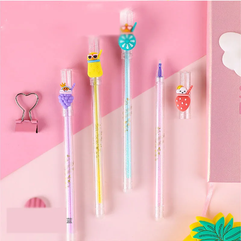 36 pcs/lot Creative Animal Fruit Erasable Gel Pen Cute 0.5mm blue ink Signature Pens Office School Writing Supplies gift
36 pcs/lot Creative Animal Fruit Erasable Gel Pen Cute 0.5mm blue ink Signature Pens Office School Writing Supplies gift