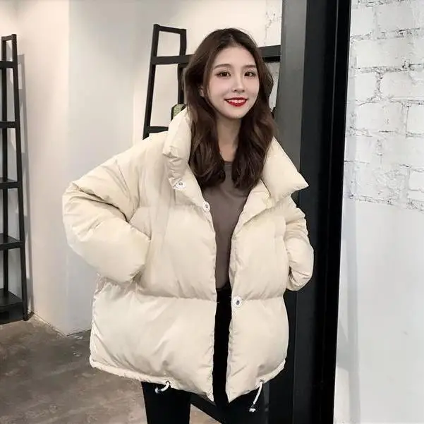 2021 new short thickened cotton padded jacket cotton padded jacket female loose down student bread jacket winter jacket
2021 new short thickened cotton padded jacket cotton padded jacket female loose down student bread jacket winter jacket