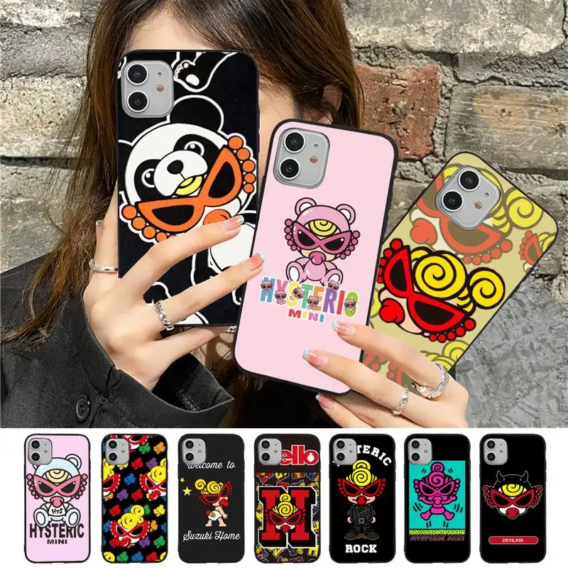 Japan Fashion Hysteric Mini Phone Case For iPhone 13 11 8 7 6 6S Plus X XS MAX 5 5S SE 2020 XR 11 pro Funda
Japan Fashion Hysteric Mini Phone Case For iPhone 13 11 8 7 6 6S Plus X XS MAX 5 5S SE 2020 XR 11 pro Funda
