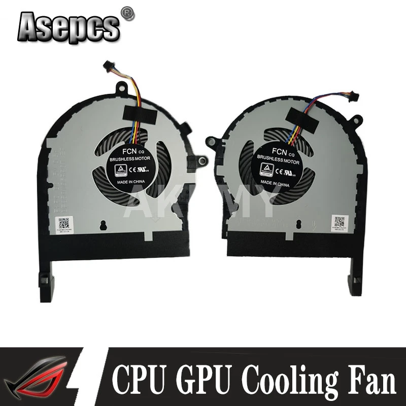 Akemy новый процессор gpu охлаждающий вентилятор радиатора кулер для For Asus ROG TUF Gaming