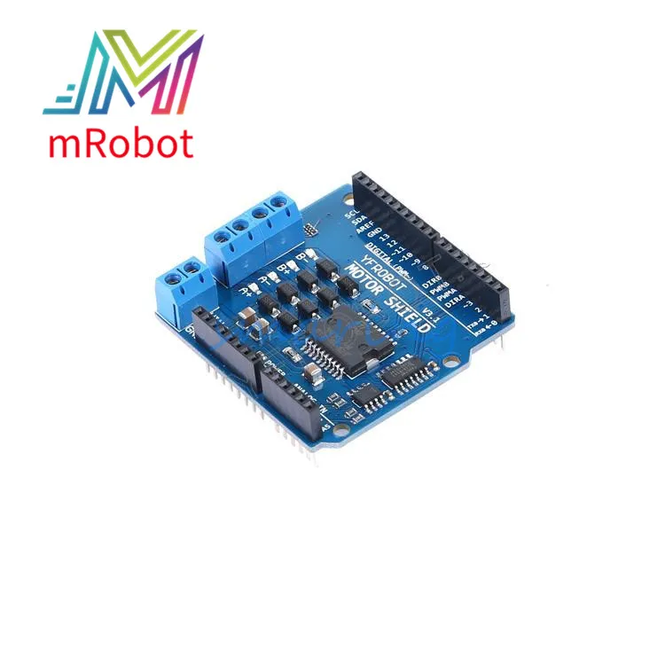 L298P щит R3 драйвер двигателя постоянного тока Модуль платы 2A двойной полный мост h 2