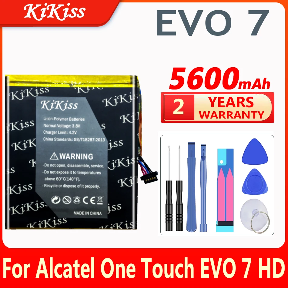 5600mAh High Capacity Battery For Alcatel One Touch EVO 7 HD / Onetouch EVO7 Mobile Phone Battery
5600mAh High Capacity Battery For Alcatel One Touch EVO 7 HD / Onetouch EVO7 Mobile Phone Battery