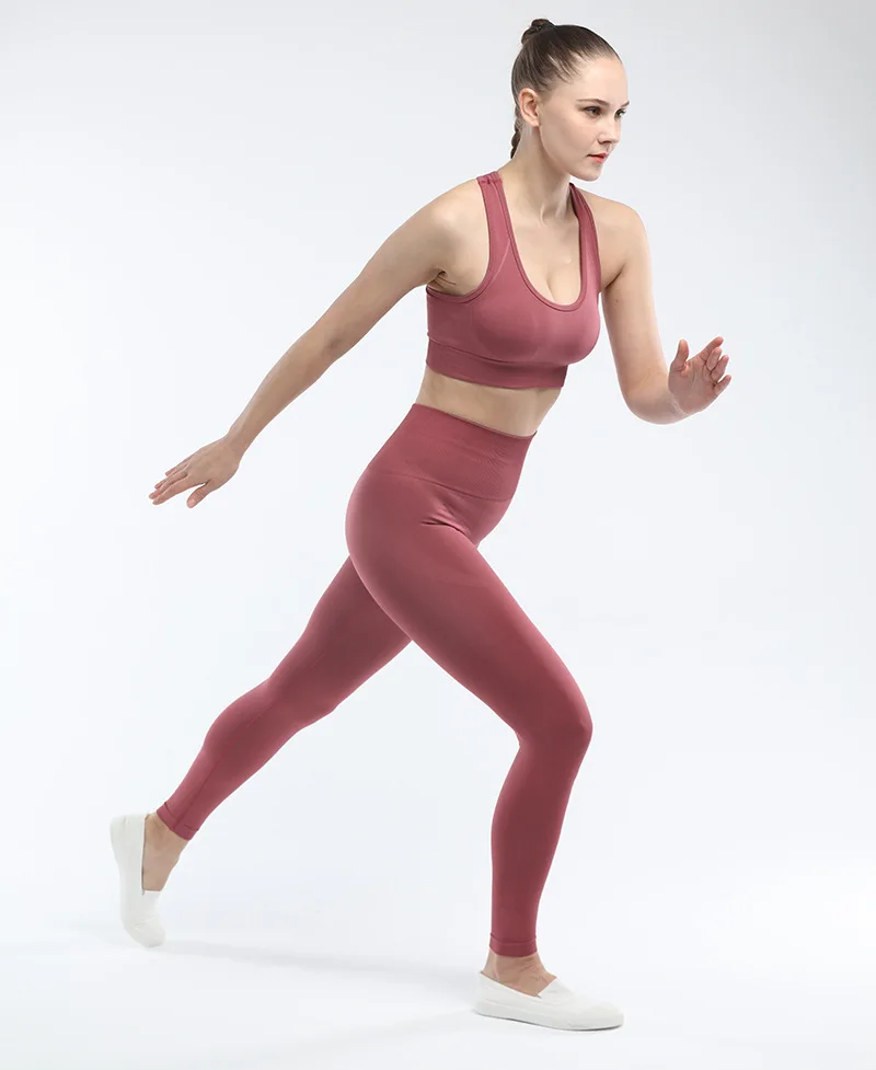 Fitness Women Yoga Set Gym 2-Piece Bras+Seamless Leggings Push Up Pants Exercise Padded Workout Running Suit Sportswear Athletic
Fitness Women Yoga Set Gym 2-Piece Bras+Seamless Leggings Push Up Pants Exercise Padded Workout Running Suit Sportswear Athletic