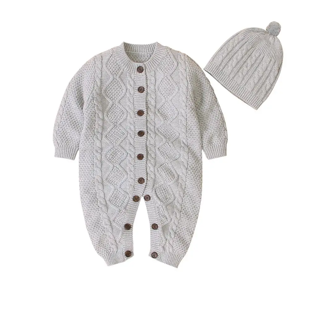 Newborn Baby Boy Girl Rompers Knitted Wiinter Warm Infant Bebes Sweaters Jumpsuits Long Sleeves Outerwear Toddler Overalls 0-18M
Newborn Baby Boy Girl Rompers Knitted Wiinter Warm Infant Bebes Sweaters Jumpsuits Long Sleeves Outerwear Toddler Overalls 0-18M