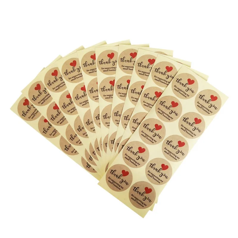 100pcs/pack Round Natural Kraft Handmade Stickers scrapbooking for package adhesive thank you sticker seal labels stationery
100pcs/pack Round Natural Kraft Handmade Stickers scrapbooking for package adhesive thank you sticker seal labels stationery