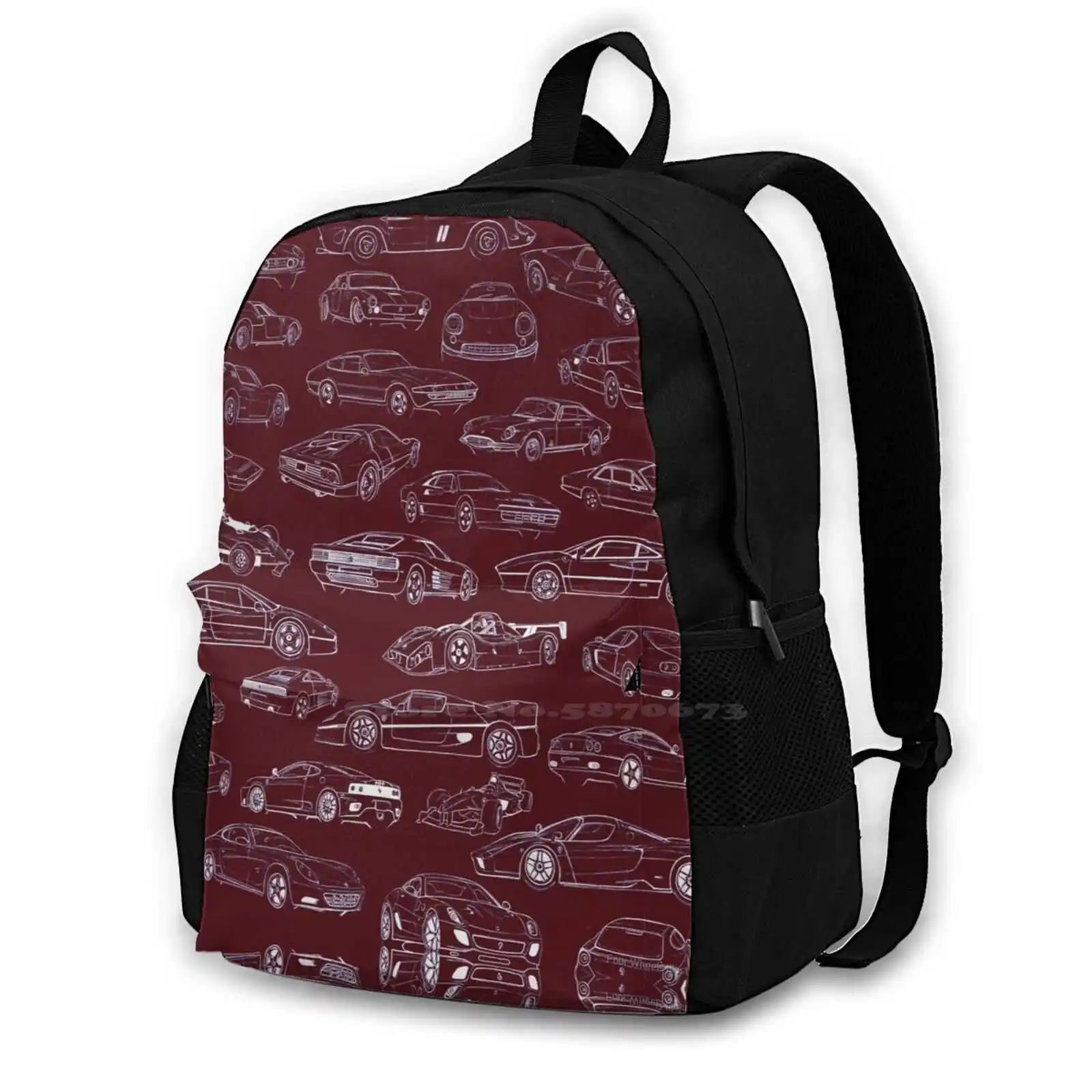 70 Years Of Ferrari Travel Laptop Bagpack Fashion Bags Ferrari F40 Illustration 70 Years Evolution Drawing Pen
70 Years Of Ferrari Travel Laptop Bagpack Fashion Bags Ferrari F40 Illustration 70 Years Evolution Drawing Pen
