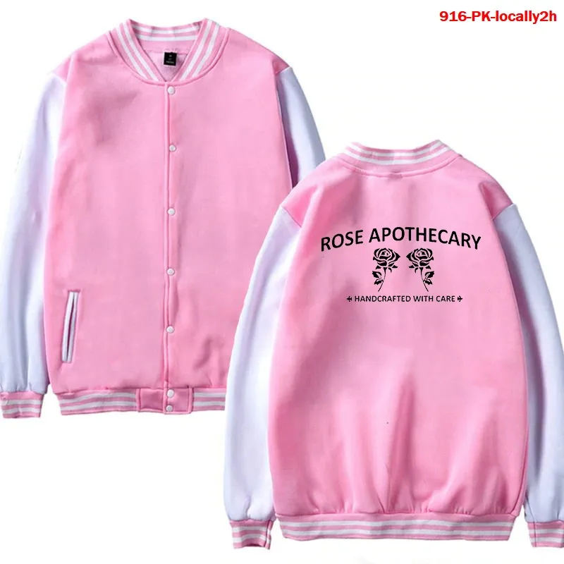 Hot Sale Baseball Jacket Rose Apothecary Locally Sourced Men Jacket Winter Uniform Rose Apothecary Locally Sourced Women Hoodie 
Hot Sale Baseball Jacket Rose Apothecary Locally Sourced Men Jacket Winter Uniform Rose Apothecary Locally Sourced Women Hoodie