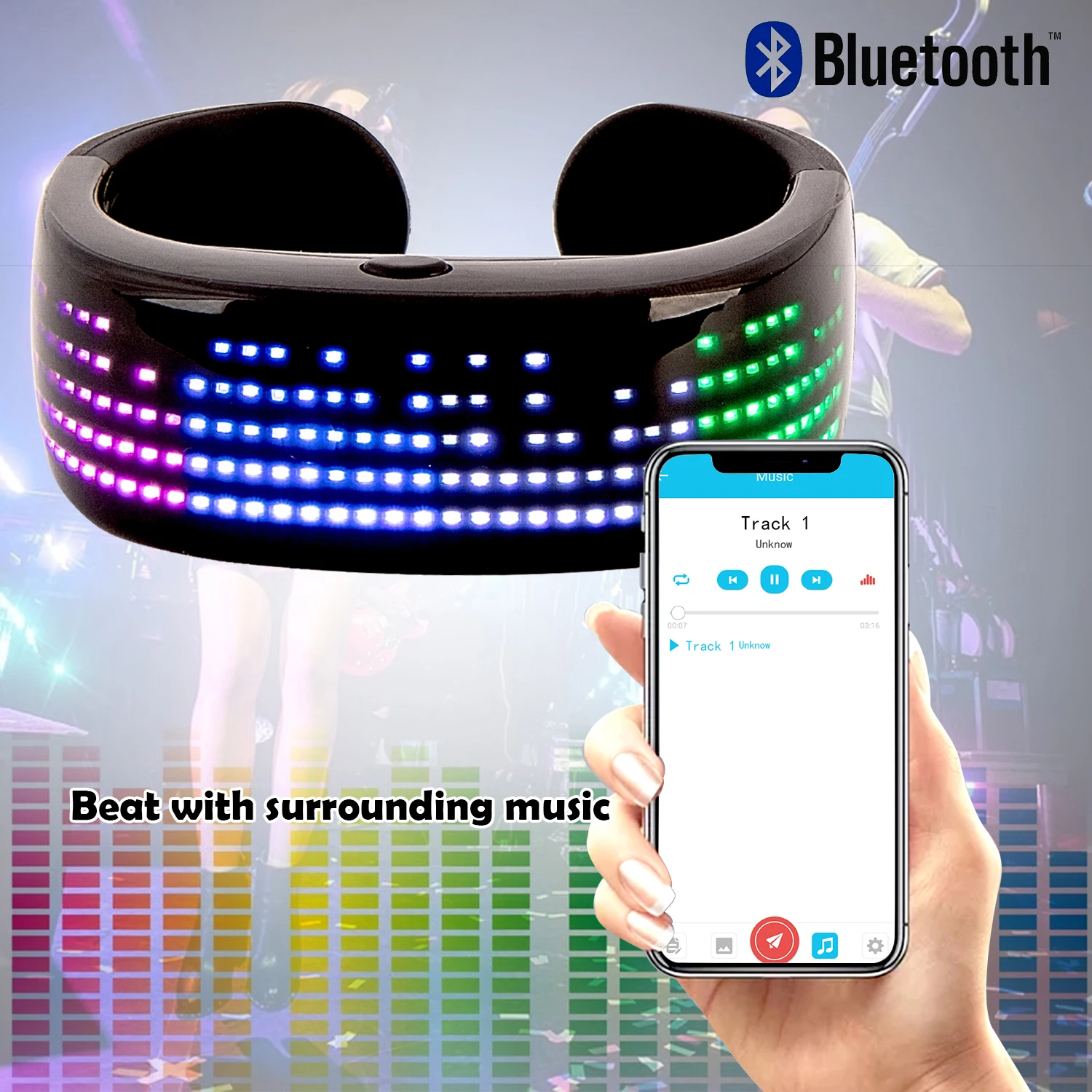 Светодиодный настраиваемый Bluetooth Смарт-браслет с управлением через приложение USB Перезаряжаемый светодиодный дисплей браслет для вечерние ринки ночного клуба фестиваля Rave
Светодиодный настраиваемый Bluetooth Смарт-браслет с управлением через приложение USB Перезаряжаемый светодиодный дисплей браслет для вечерние ринки ночного клуба фестиваля Rave