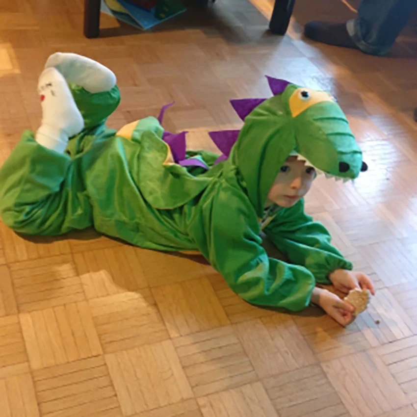 Halloween Cosplay Child Kids Velvet Dinosaur Fantasy Costume Carnival Party Festival Boy Girl Performance Children Jumpsuit Suit
Halloween Cosplay Child Kids Velvet Dinosaur Fantasy Costume Carnival Party Festival Boy Girl Performance Children Jumpsuit Suit