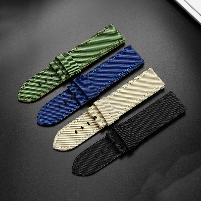 Canvas Watch Bands Green Black Blue Quality Nylon Watch Straps Steel Buckle for T-issot Speed T116.617 Watch Bracelets 22*22mm
Canvas Watch Bands Green Black Blue Quality Nylon Watch Straps Steel Buckle for T-issot Speed T116.617 Watch Bracelets 22*22mm