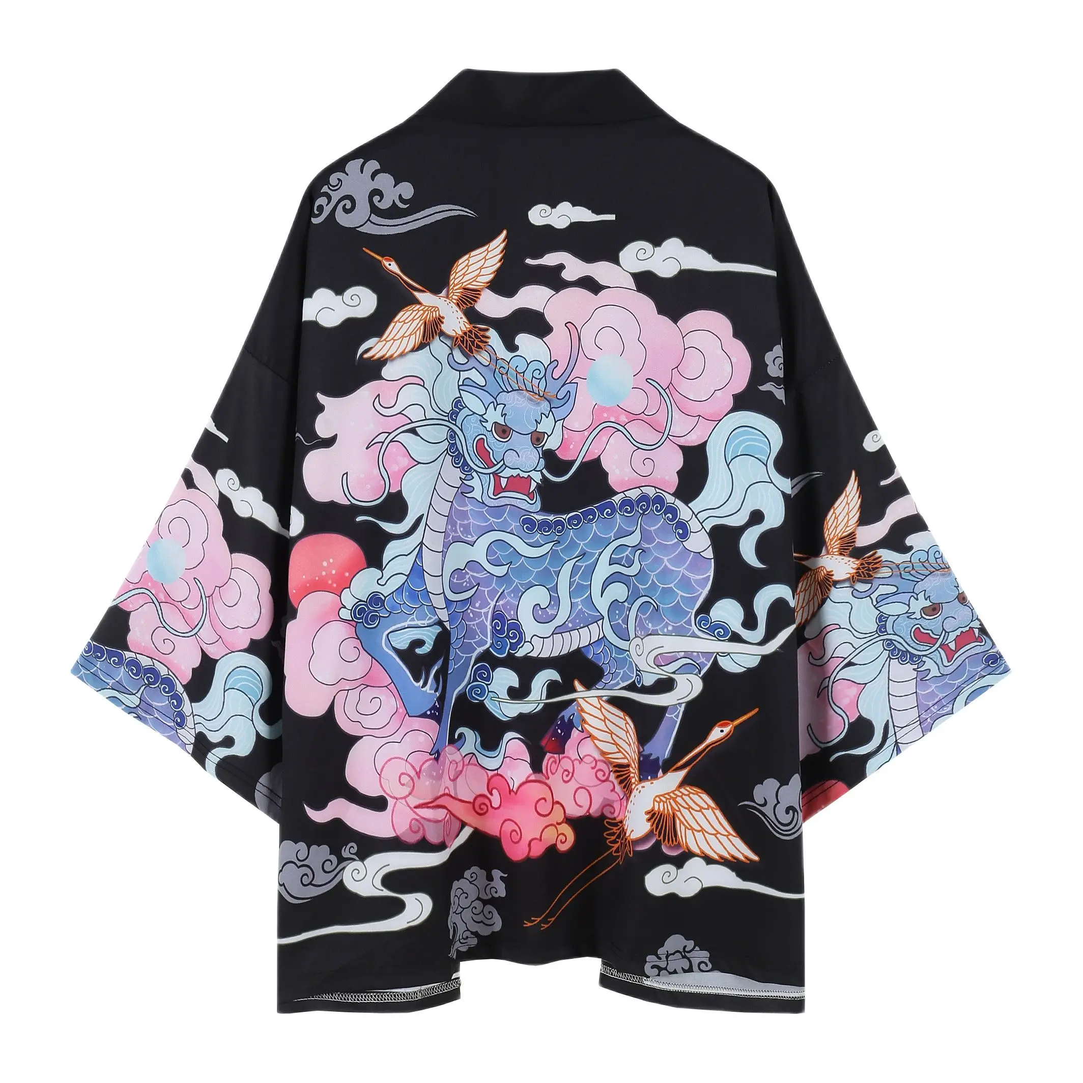 Women Print Cardigan Shirt Blouse Japanese Kimono Yukata Men Haori Obi Clothes Samurai Clothing Kimono Cardigan Plus Size
Women Print Cardigan Shirt Blouse Japanese Kimono Yukata Men Haori Obi Clothes Samurai Clothing Kimono Cardigan Plus Size