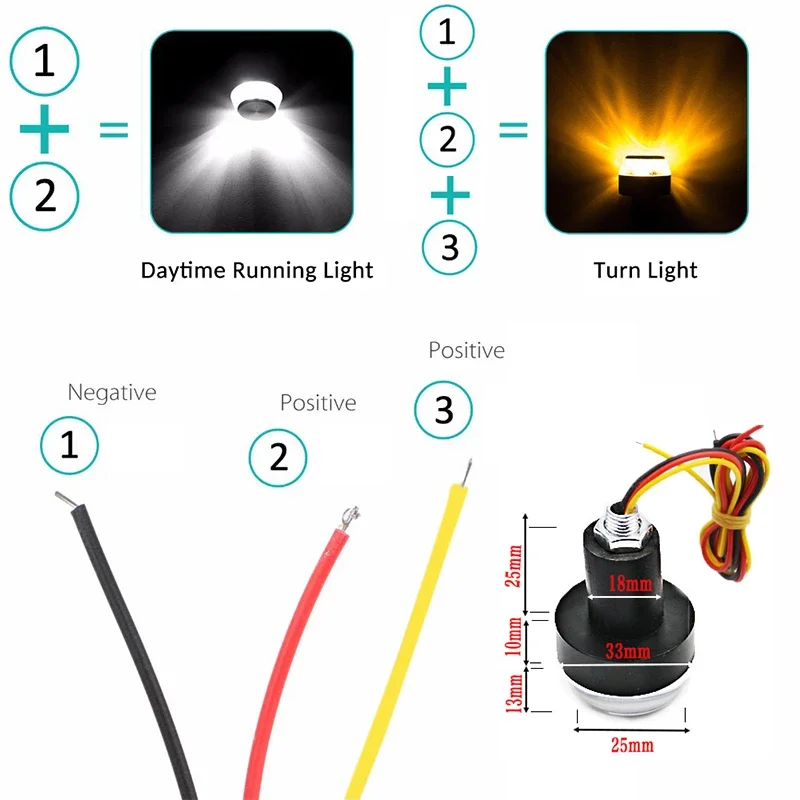 Motorcycle LED Handlebar End Turn Signal Light DC 12V White Yellow Blue Red Flasher Handle Grip Blinker Side Marker Hand LampLam
Motorcycle LED Handlebar End Turn Signal Light DC 12V White Yellow Blue Red Flasher Handle Grip Blinker Side Marker Hand LampLam